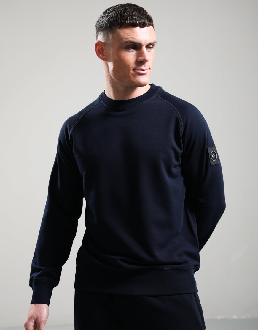 Marshall Artist Siren Crew Neck Sweat Navy