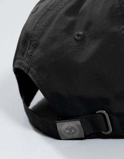 Marshall Artist Siren Nylon Ripstop Cap Black