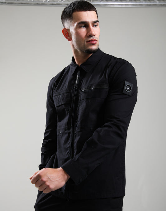 Marshall Artist Vanguard Overshirt Black