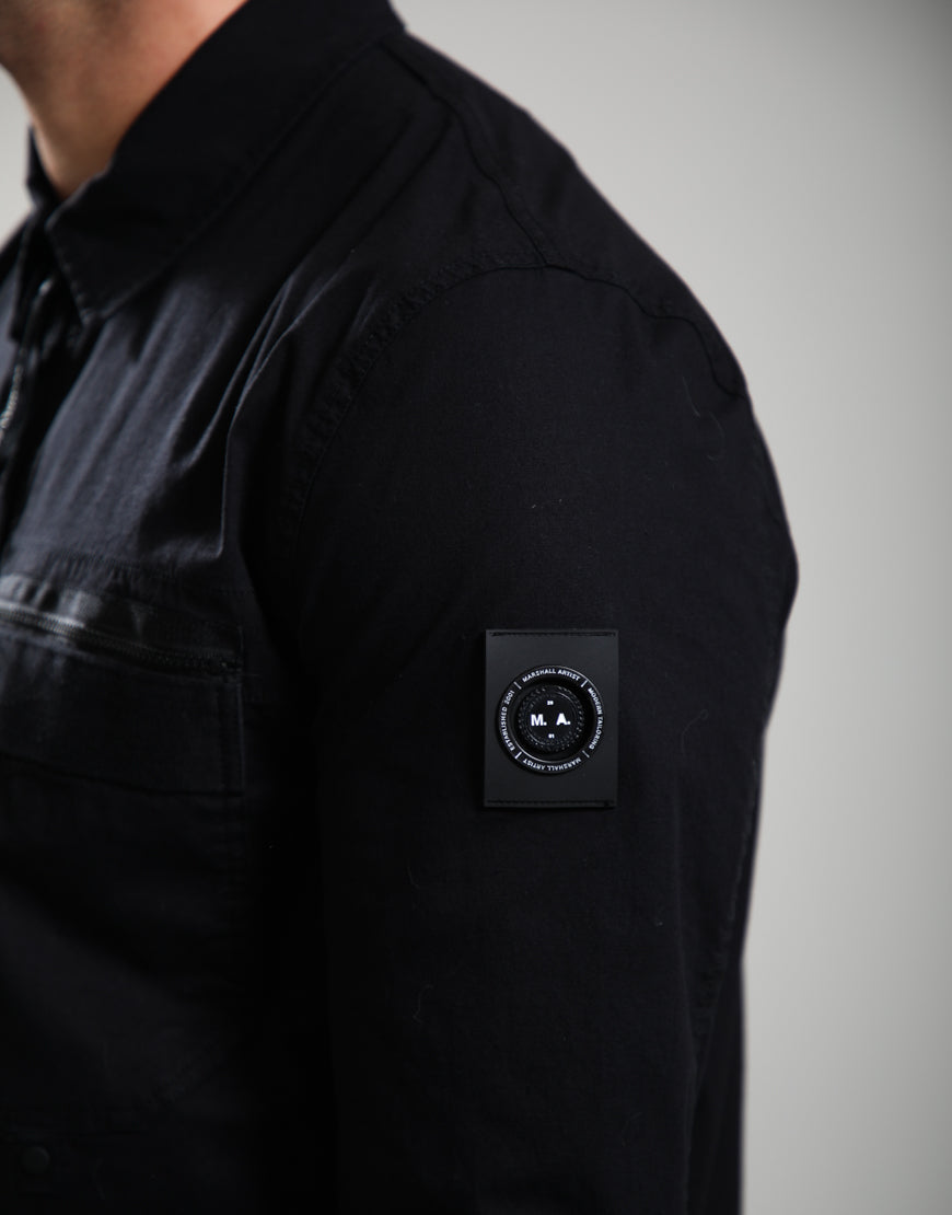 Marshall Artist Vanguard Overshirt Black