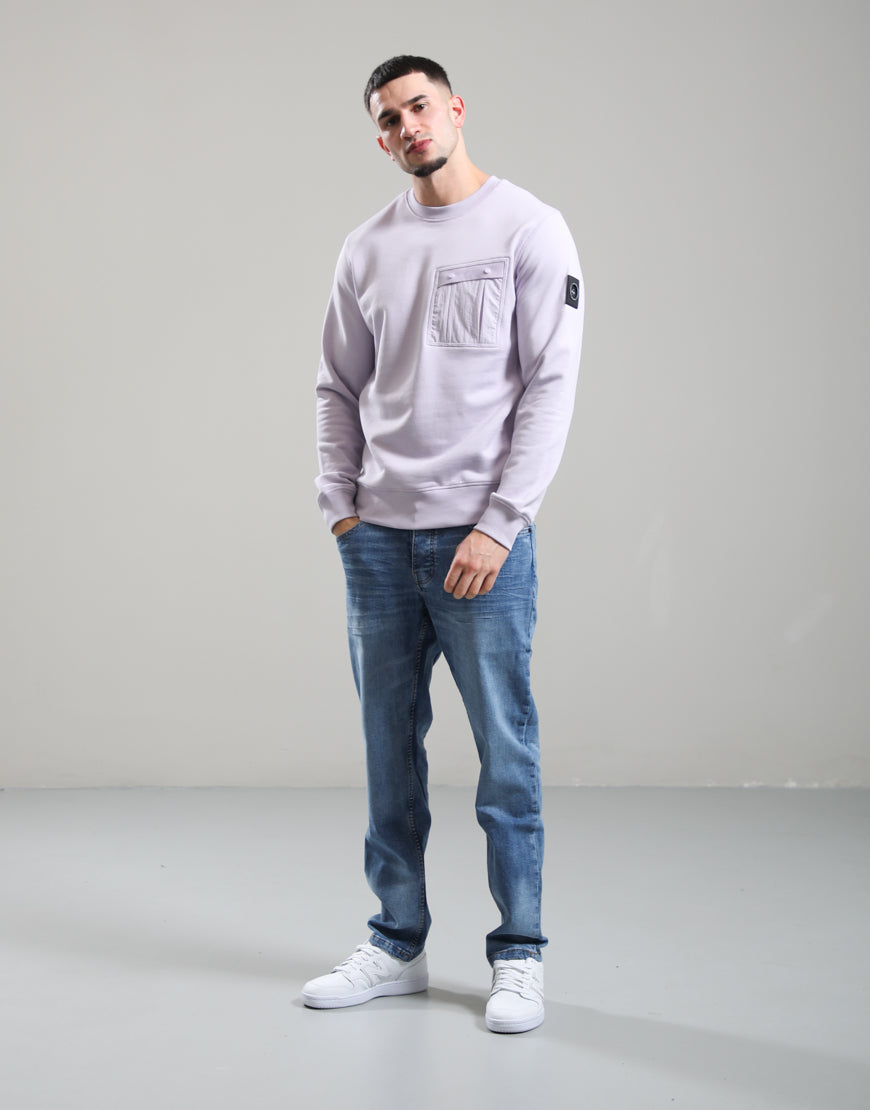 Marshall Artist Woodvale Crewneck Light Rose
