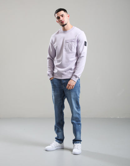 Marshall Artist Woodvale Crewneck Light Rose