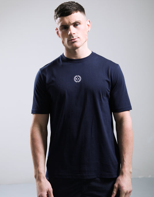 Marshall Artist World In Motion T-Shirt Navy