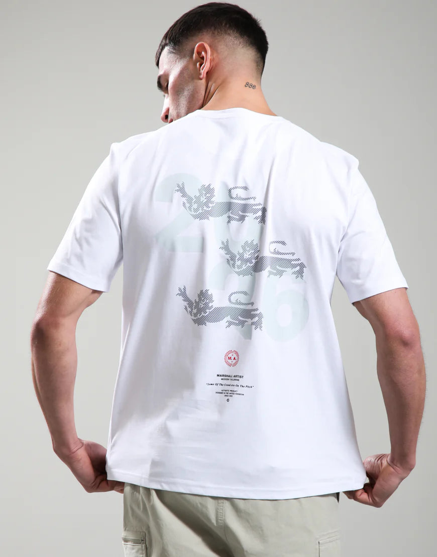 Marshall Artist World In Motion T-Shirt White