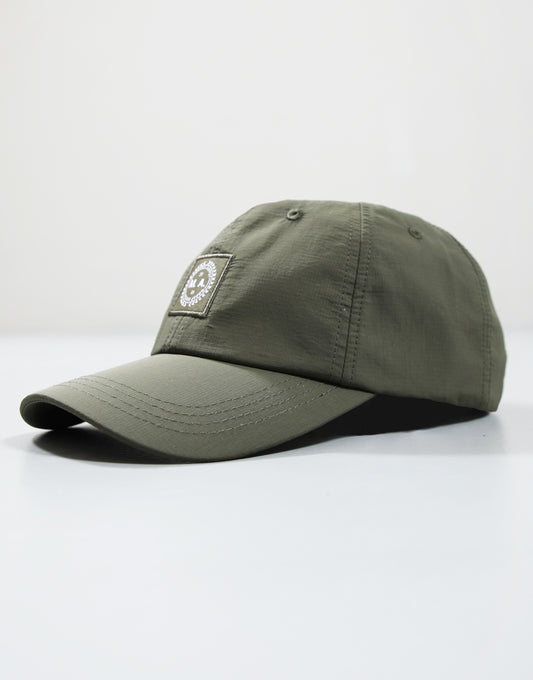 Marshall Artist Woven Badge Cap Khaki