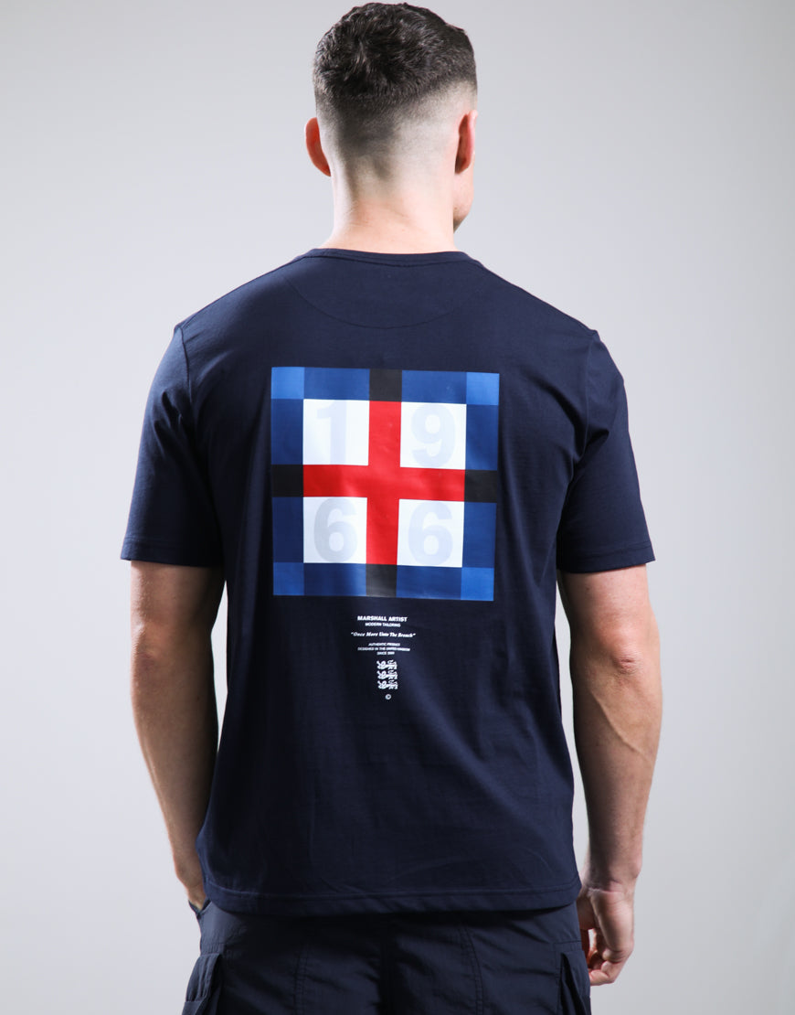 Marshall Artist Zero Twenty Six T-Shirt Navy