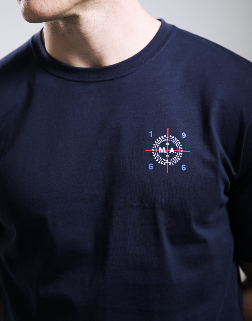 Marshall Artist Zero Twenty Six T-Shirt Navy