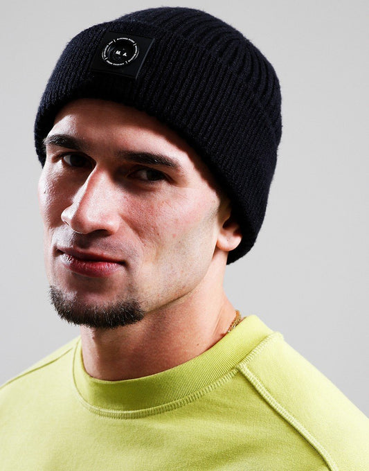 Marshall Artist Siren Cable Knit Beanie Black