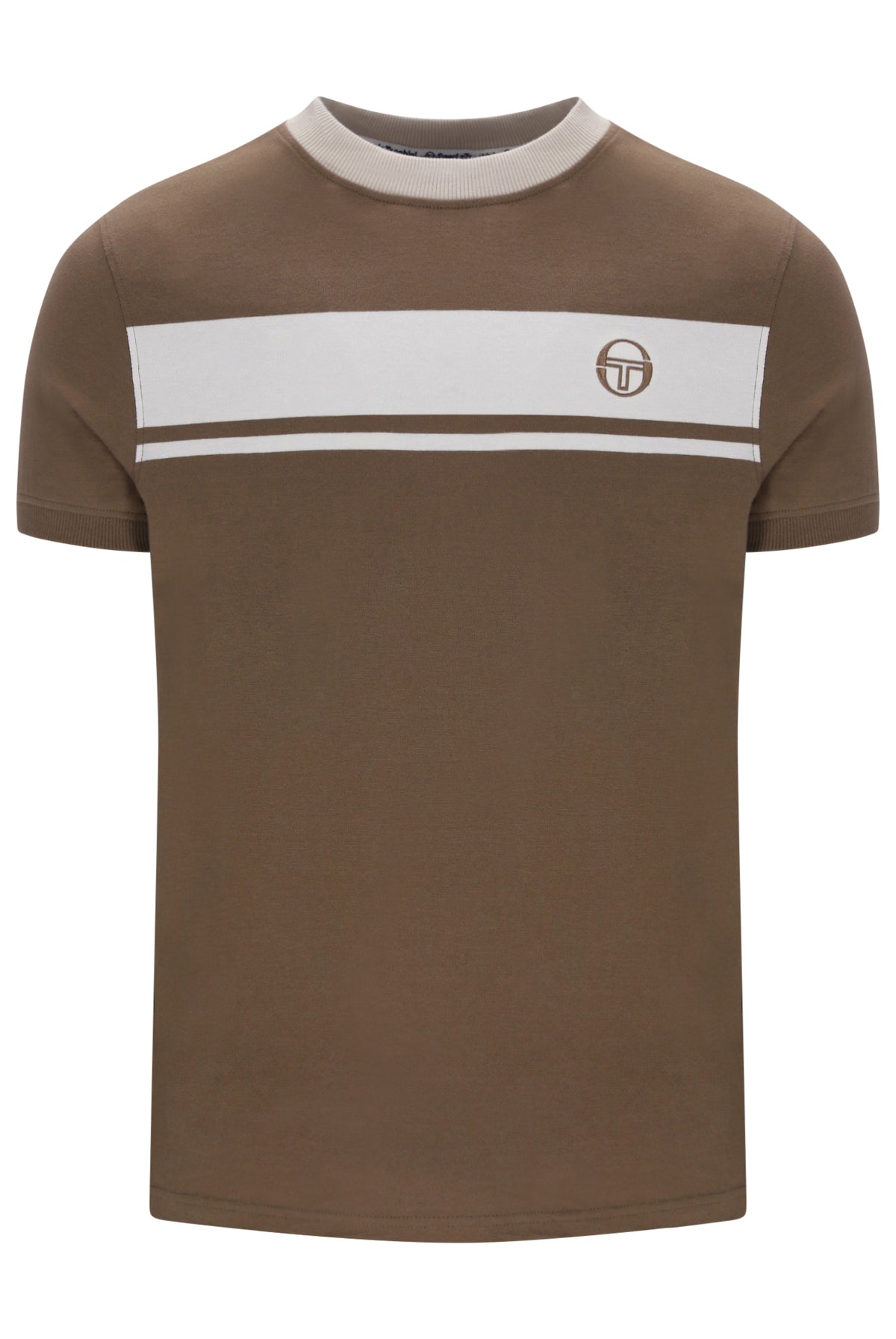 Sergio Tacchini Master T-Shirt Shitake/Gardenia