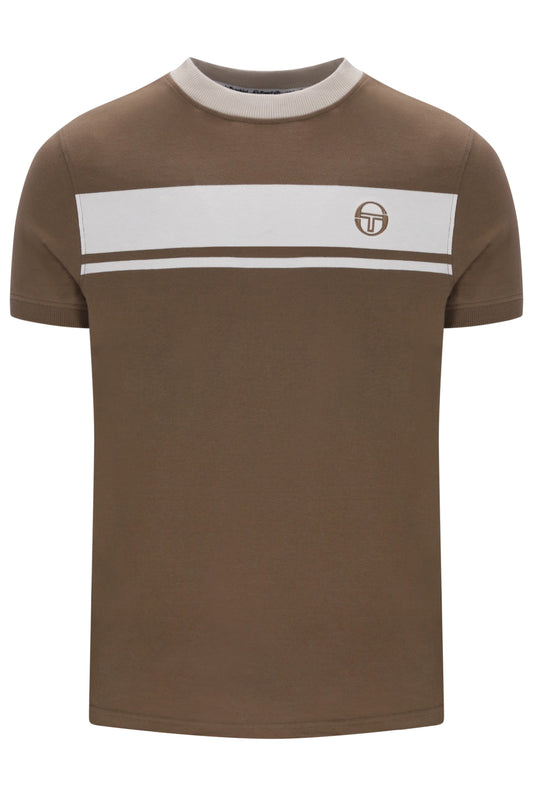 Sergio Tacchini Master T-Shirt Shitake/Gardenia