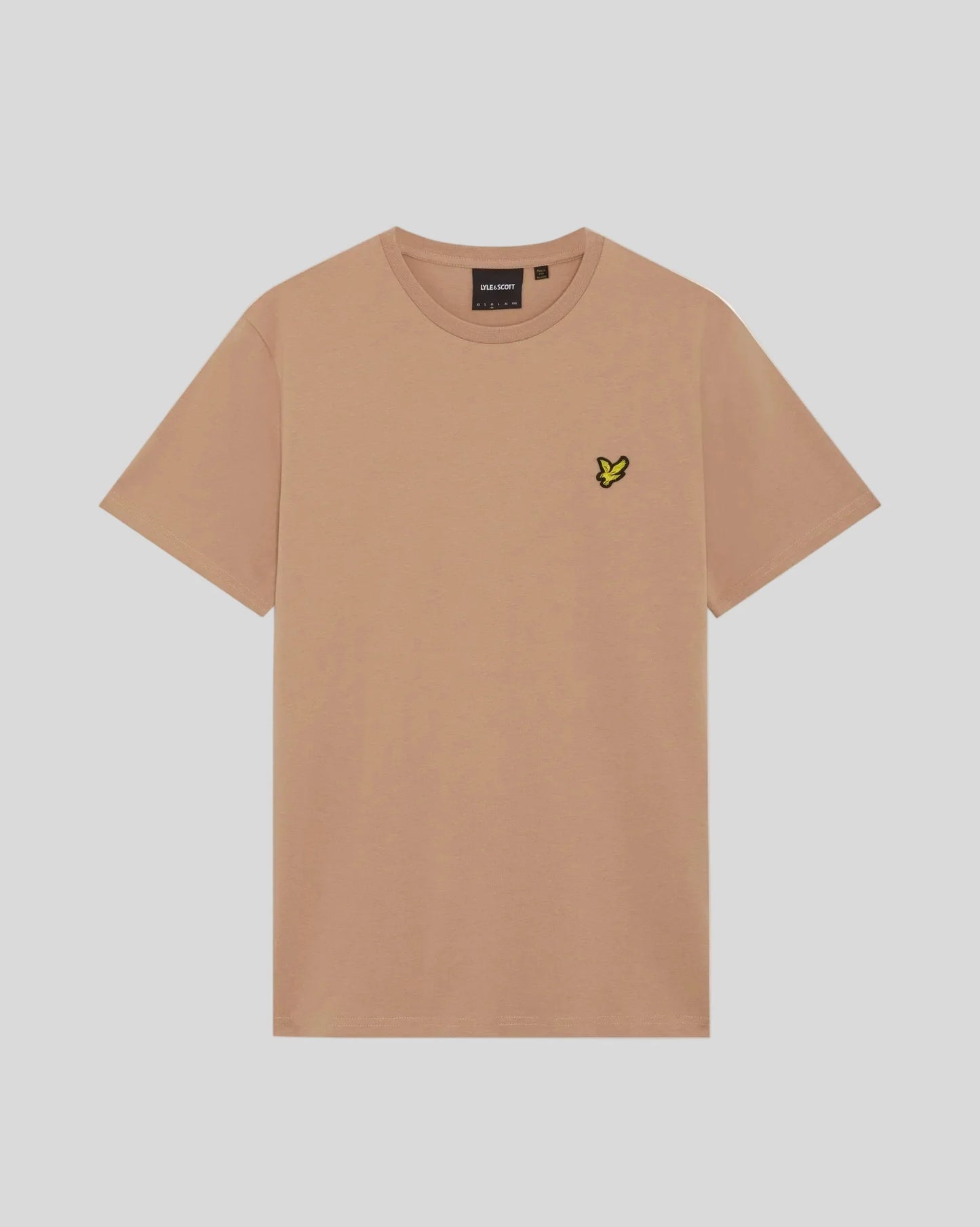 Lyle & Scott Cotton Crew Neck T-Shirt Barley