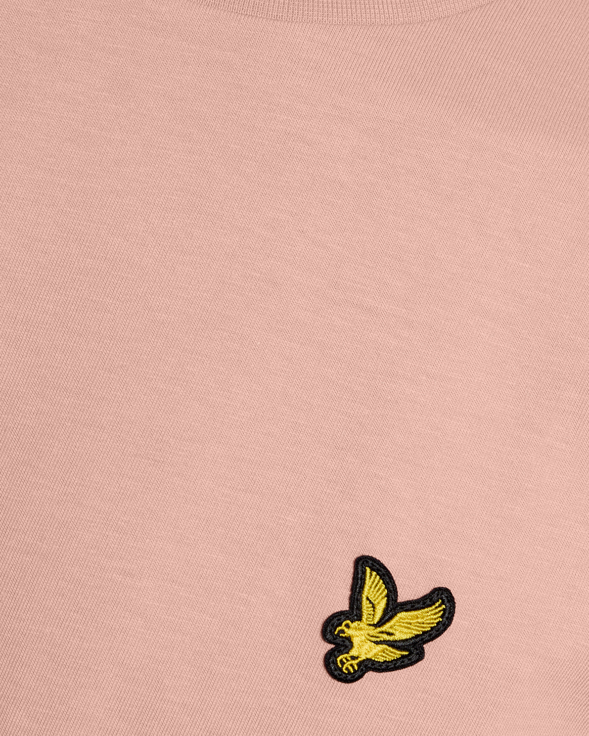 Lyle & Scott Cotton Crew Neck T-Shirt Pink Grapefruit