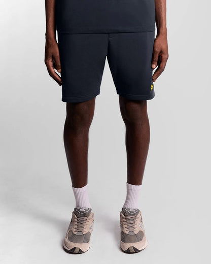 Lyle & Scott Sports Tape Sweat Shorts Dark Navy