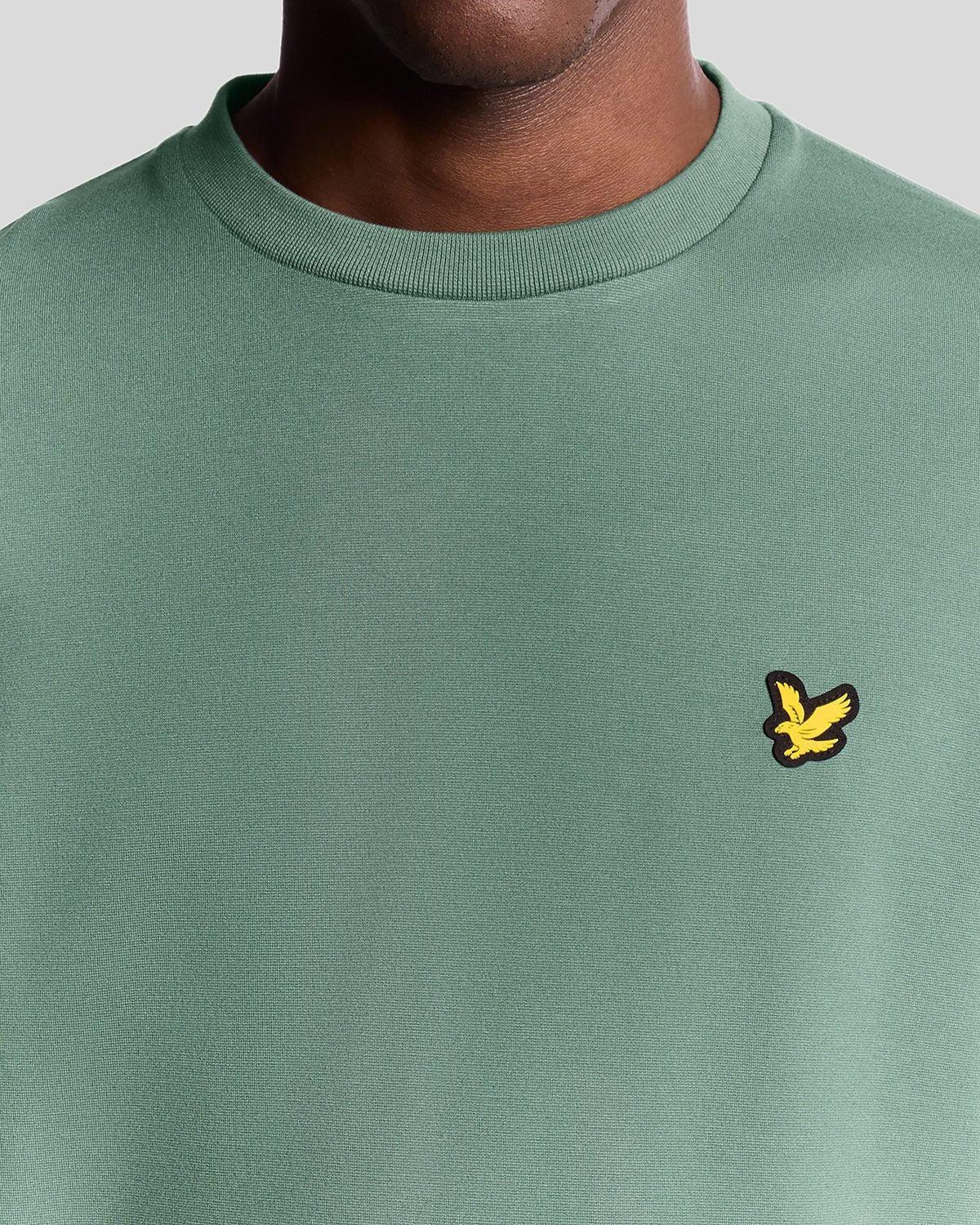 Lyle & Scott Sports Lightweight Sweatshirt Silver Pine