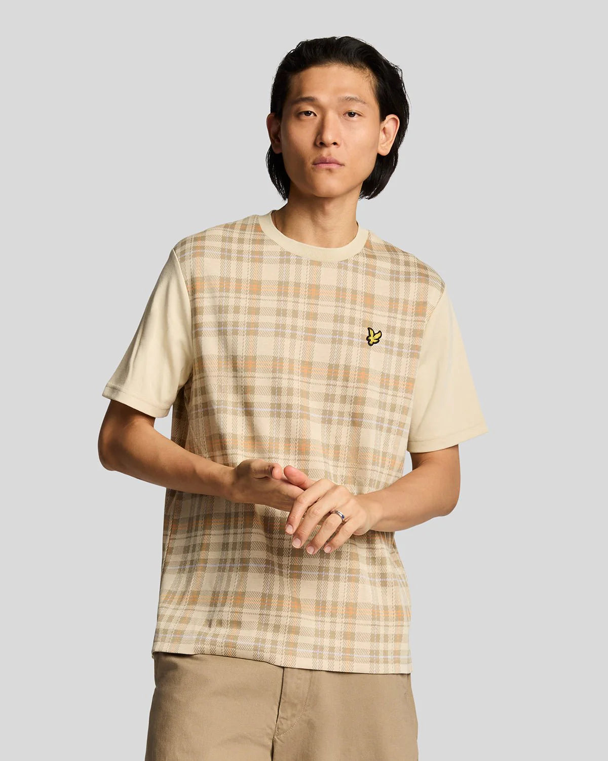 Lyle & Scott Tartan T-Shirt Luna