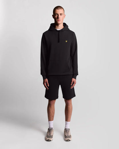 Lyle & Scott Cotton Sweat Short Jet Black