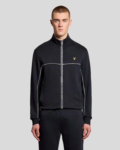 Lyle & Scott Piped Full Zip Track Top Dark Navy