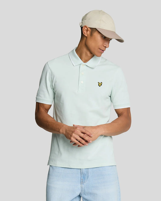 Lyle & Scott Tipped Polo Shirt Ambient Green