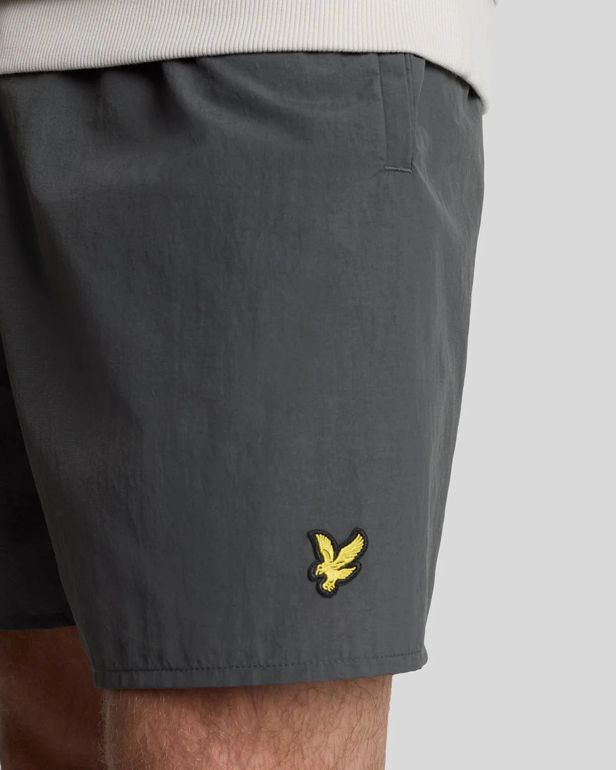Lyle & Scott Plain Swim Shorts Gunmetal