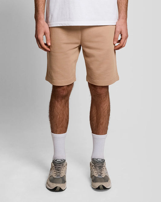 Lyle & Scott Cotton Sweat Short Barley