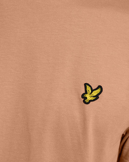Lyle & Scott Cotton Crew Neck T-Shirt Barley