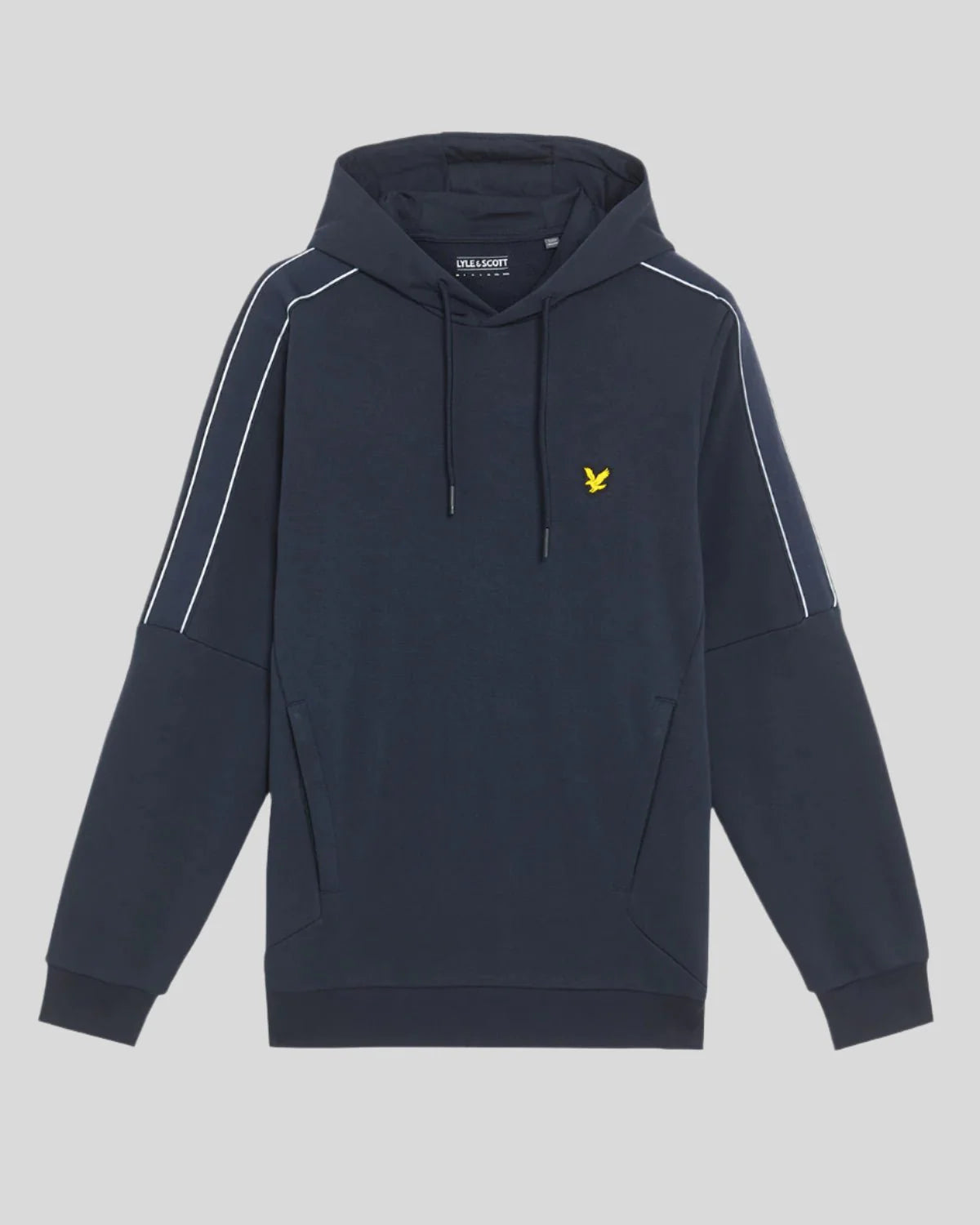 Lyle & Scott Sports Tape Hoodie Dark Navy