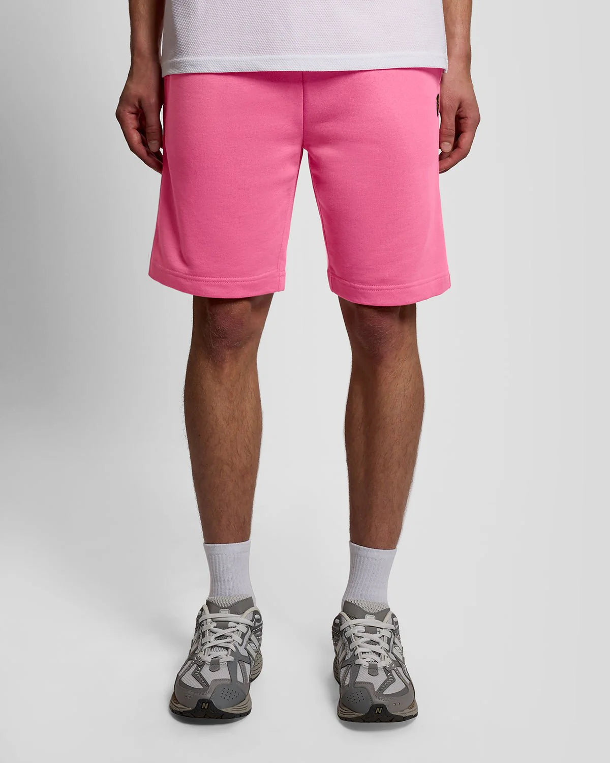 Lyle & Scott Cotton Sweat Short Hot Pink