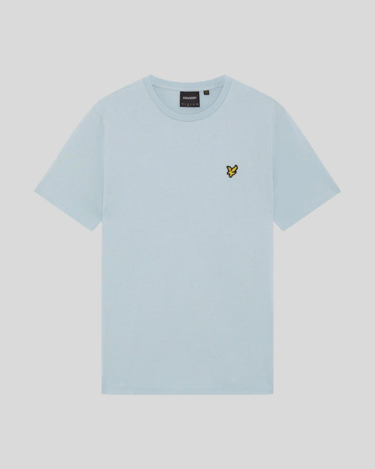 Lyle & Scott Cotton Crew Neck T-Shirt Opal Blue