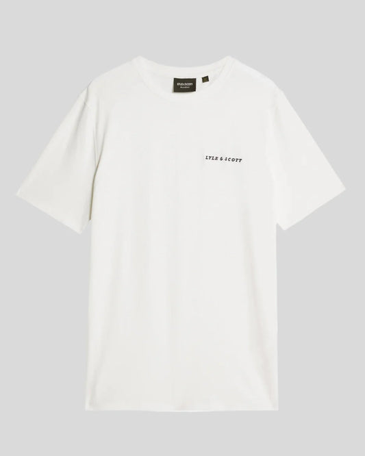 Lyle & Scott Script Logo T-Shirt White