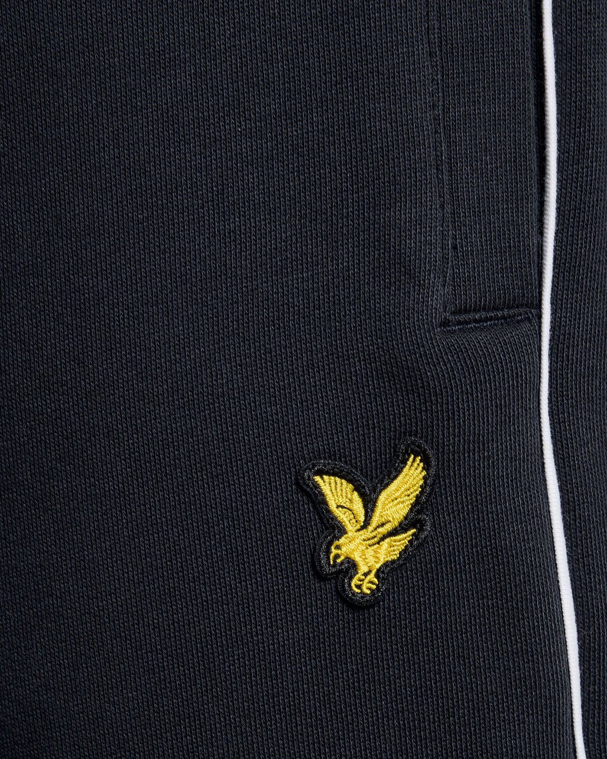 Lyle & Scott Straight Leg Piped Track Pants Dark Navy