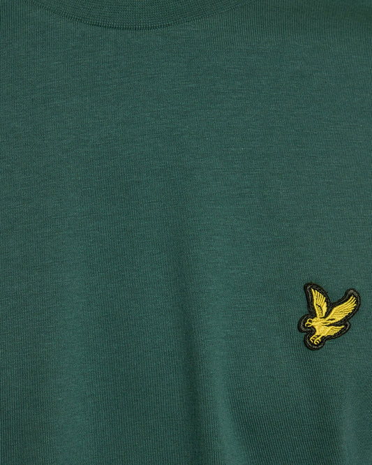 Lyle & Scott Cotton Crew Neck T-Shirt Everglade