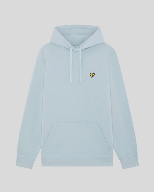 Lyle & Scott Loopback Cotton Hoodie Opal Blue