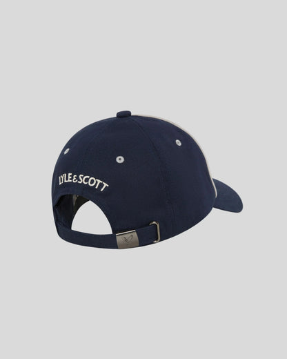 Lyle & Scott Piped Cap Dark Navy