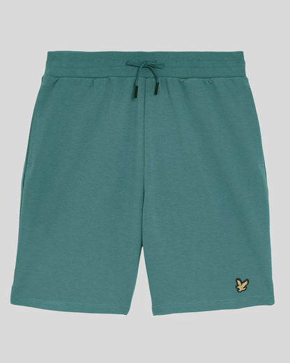 Lyle & Scott Sports Fly Fleece Shorts Silver Pine