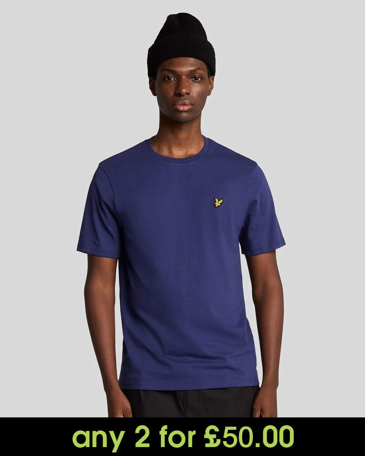 Lyle & Scott Plain T-Shirt Deep Indigo