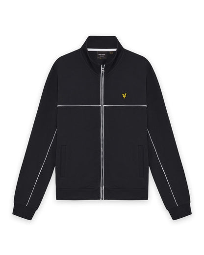 Lyle & Scott Piped Full Zip Track Top Dark Navy