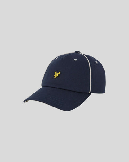 Lyle & Scott Piped Cap Dark Navy