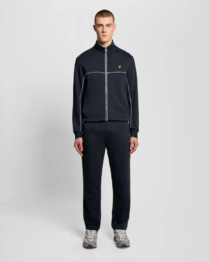 Lyle & Scott Straight Leg Piped Track Pants Dark Navy
