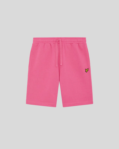 Lyle & Scott Cotton Sweat Short Hot Pink