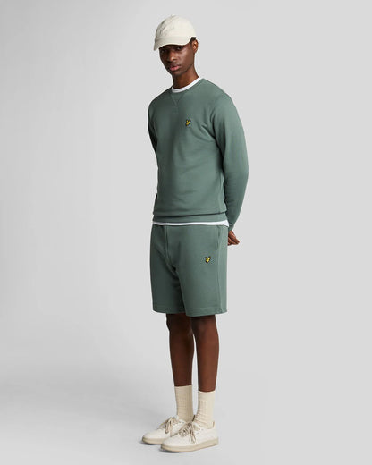 Lyle & Scott Sweat Short Green Mercurial