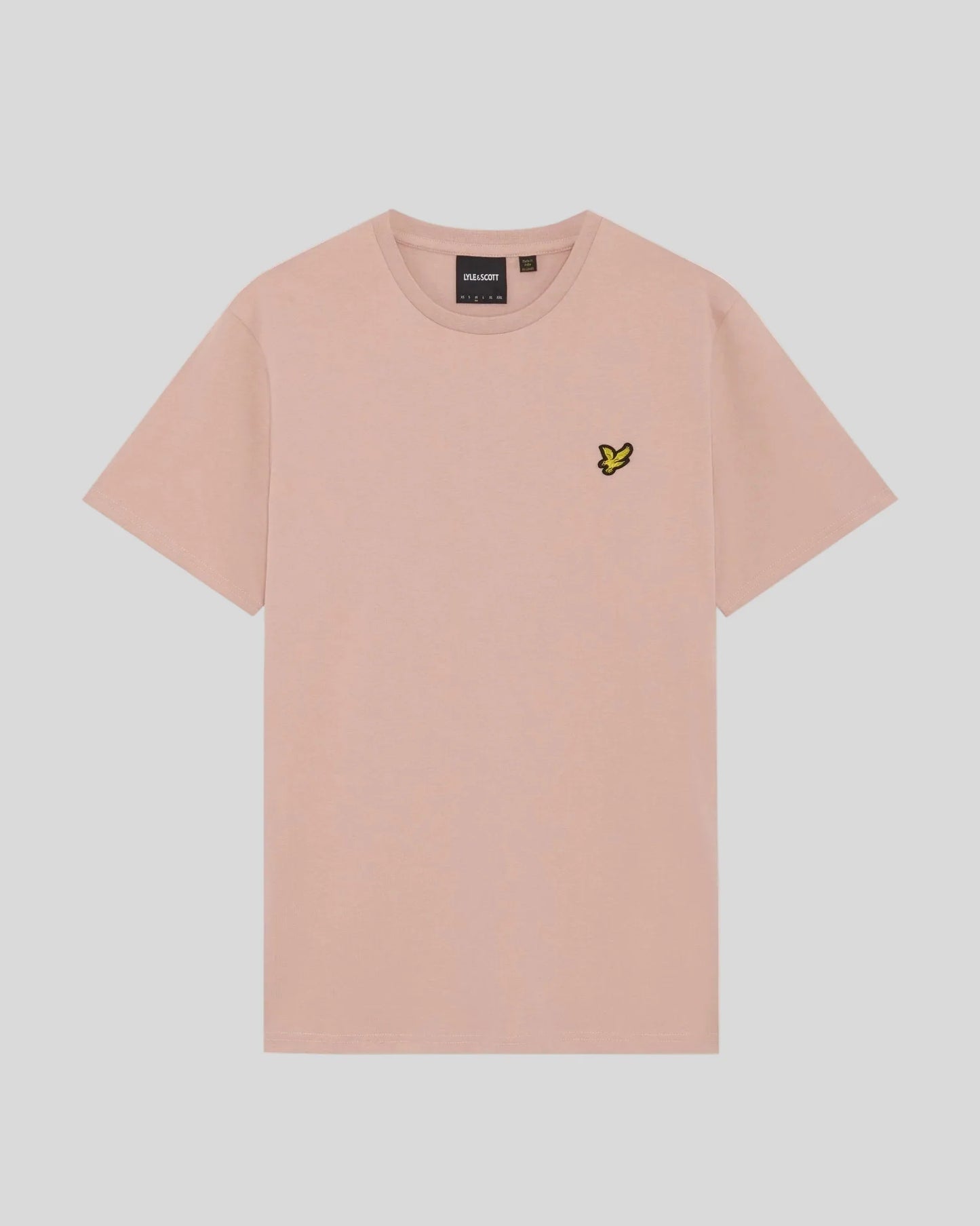 Lyle & Scott Cotton Crew Neck T-Shirt Pink Grapefruit