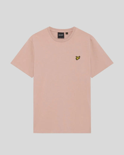 Lyle & Scott Cotton Crew Neck T-Shirt Pink Grapefruit