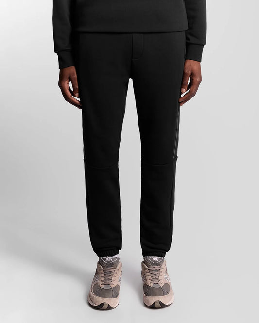 Lyle & Scott Sports Tape Joggers Jet Black