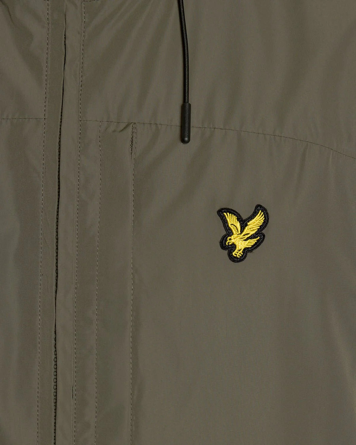 Lyle & Scott Lightweight Hooded Jacket Khaki Ash