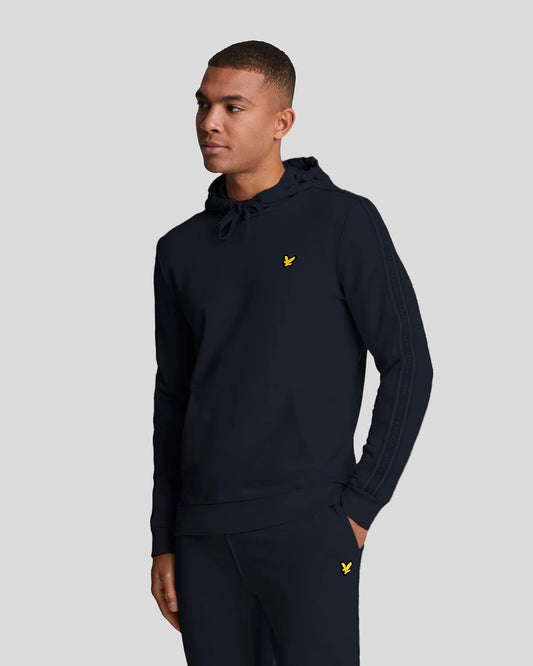Lyle & Scott Tape Hoodie Dark Navy