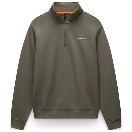 Napapijri B-SMALL BOX Half Zip Tea Leaf