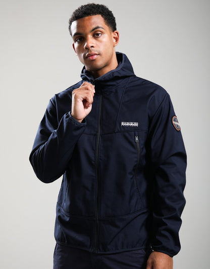 Napapijri A-Biois Softshell Jacket Blu Marine