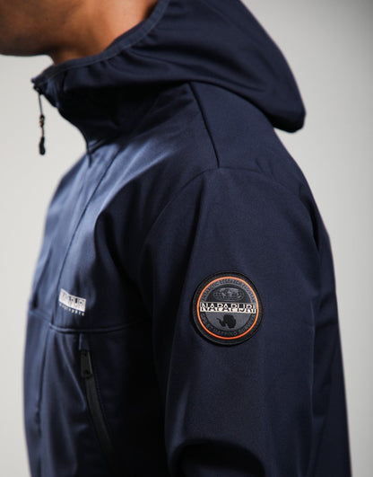 Napapijri A-Biois Softshell Jacket Blu Marine
