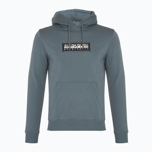 Napapijri B-BOX LOGO Hoodie Stormy Weat
