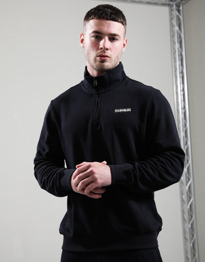 Napapijri B-Small Box Half Zip Sweat Black Beauty